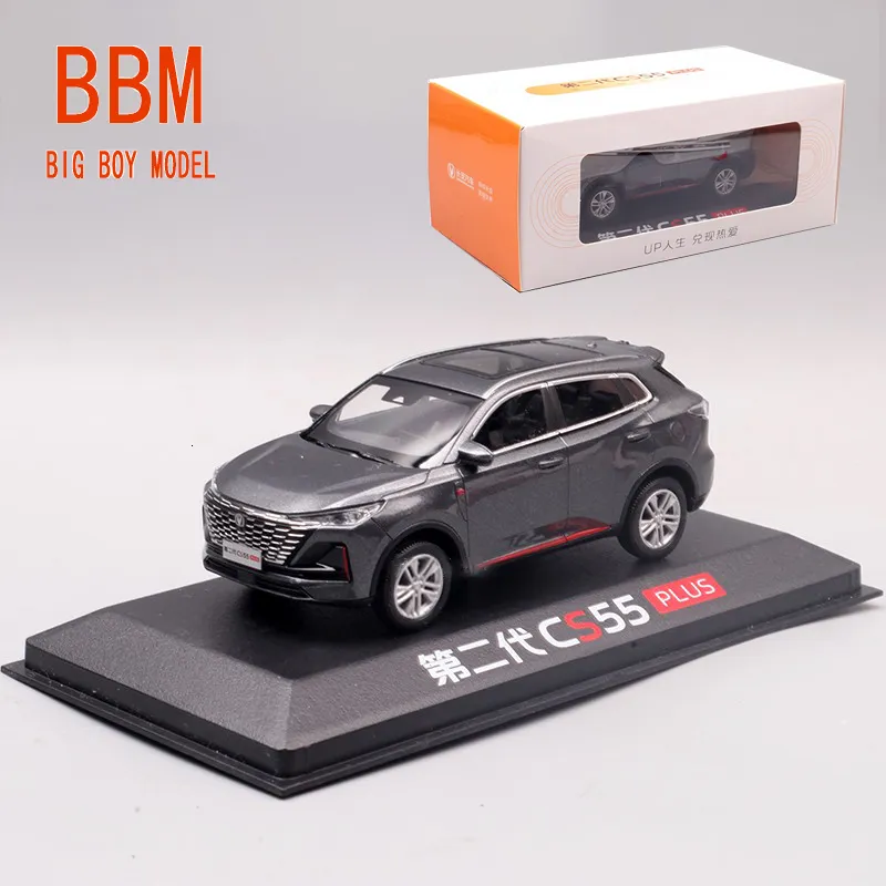 Model odlewu Diecast 1/43 Changan CS55 PLUS Model samochodu SUV samochód symulacyjny zabawka chłopiec prezent na boże narodzenie seria dekoracja statyczna 230711