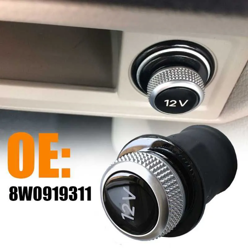 audi q7 cigarette lighter Car Cigarette Lighter Cover Black ABS Plug Dust-Proof for Audi A3 A4 A5 Q2  Q7 R8 8W0 919 311 from Dhgate Other Interior Accessories