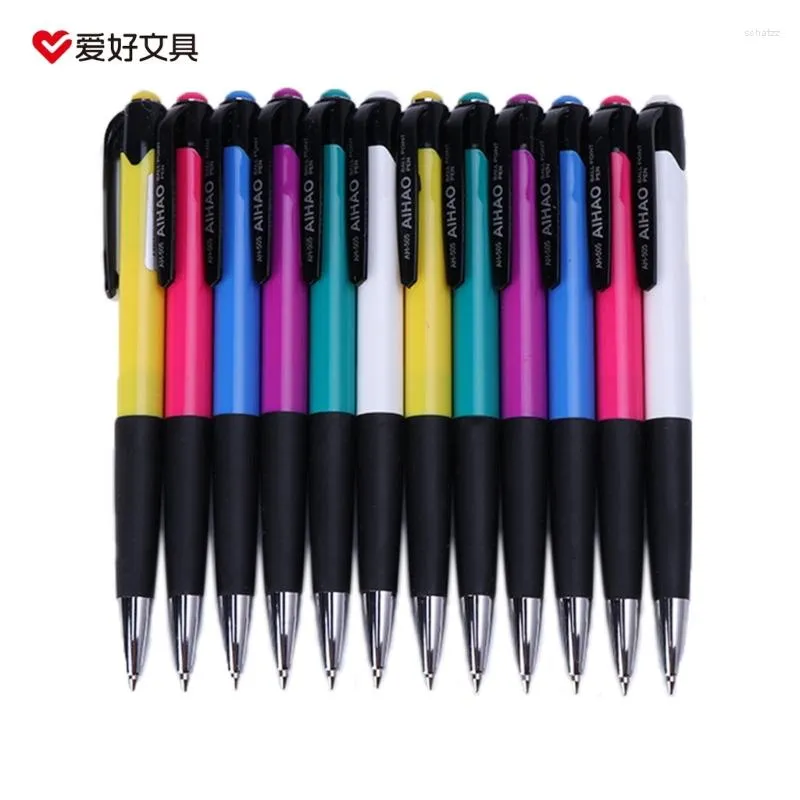 12шт 0,7 мм шариковые ручки ролика Ball Blue Ink Office School Supplies Stactiveeres