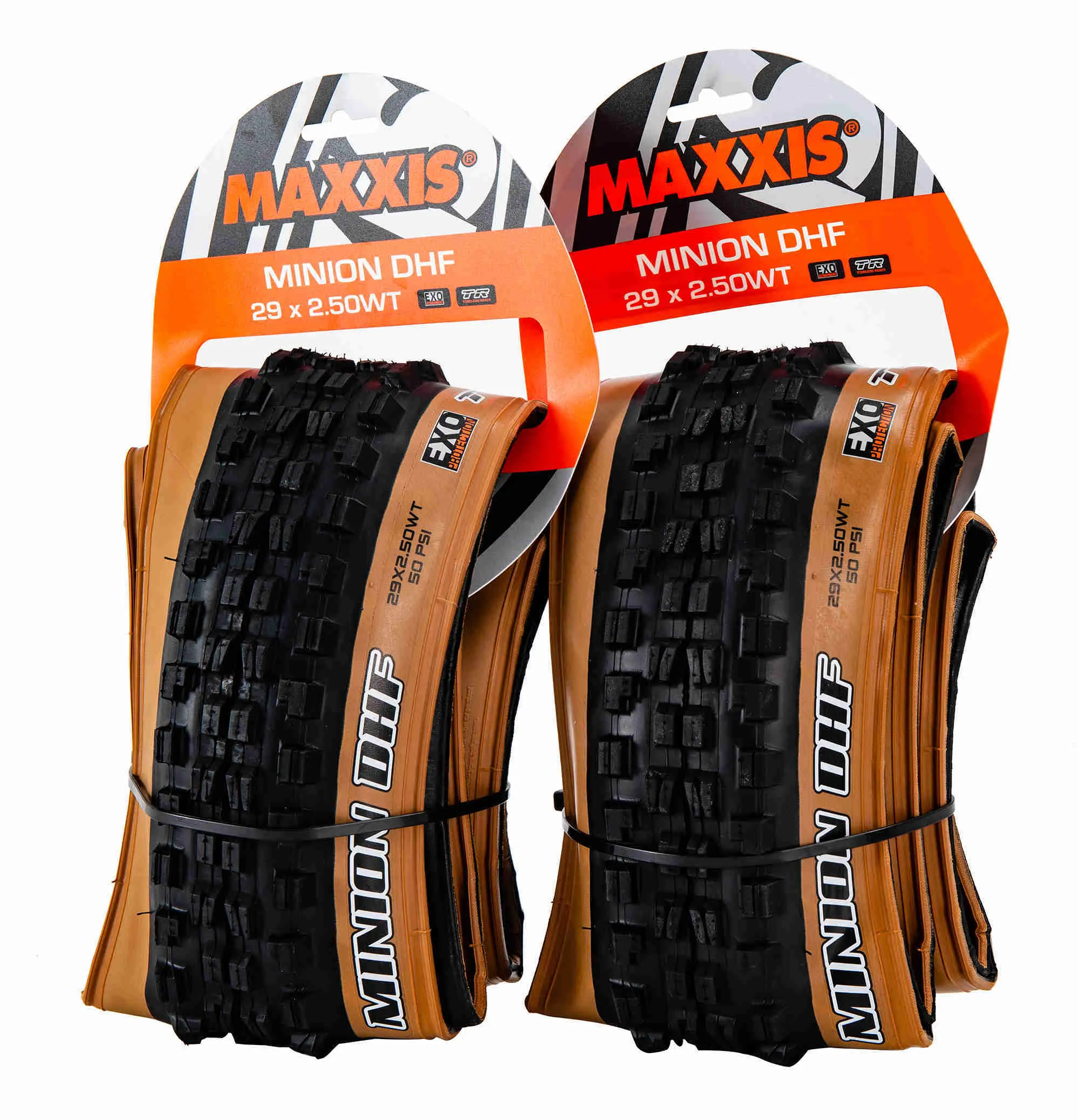 Pneumatici per bici MAXXIS 29x2.5 MINION DHF (M301RU) TUBELESS Pneumatico per bicicletta pieghevole DOWNHILL per bici Mountain Bike Wide Trail Dual Compound/EXO/TR HKD230712