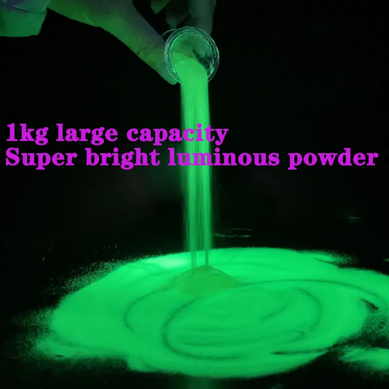 Acrylic Powders Liquids 1KG Luminous Nail Art Powder Halloween Holiday Atmosphere Ultrathin Nail Dust Bulk Big CONTENT Manicure Glitter Powder Wholesale 230711