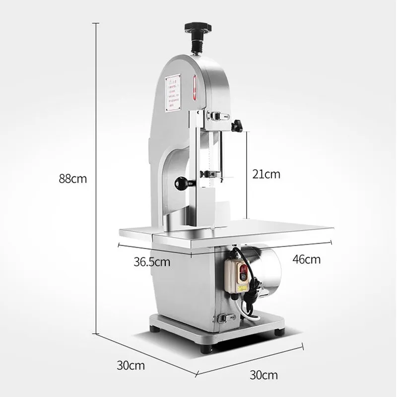 LINBOSS 電気牛牛肉冷凍肉骨バンドソーカッター切断機肉屋用自動