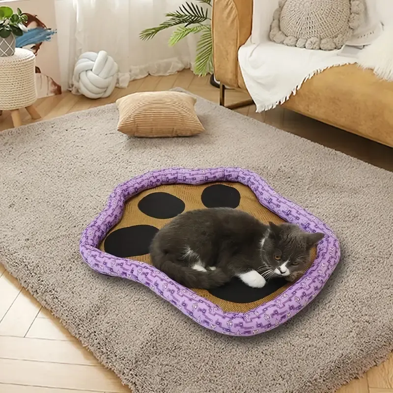 Koelbaar kattenbed huisdier zomerslaapmat voor katten en honden wasbare kattennestmat