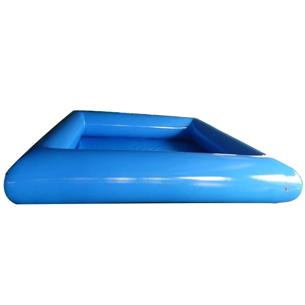 Customized Outdoor Games water pool large swimming pools square shaped fit for walking ball 0.6mm PVC Repair kits