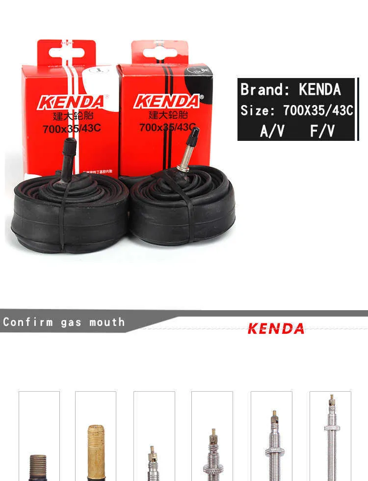 Kenda 700x35c best sale tube