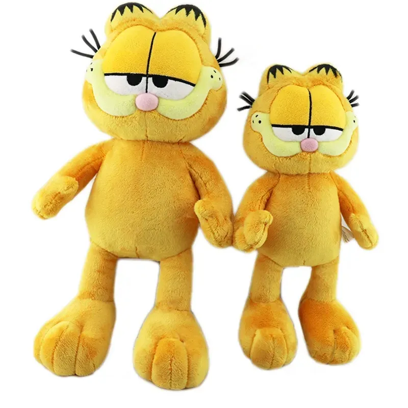 Cute sad face cat plush toys children's games playmates birthday gifts room decoration