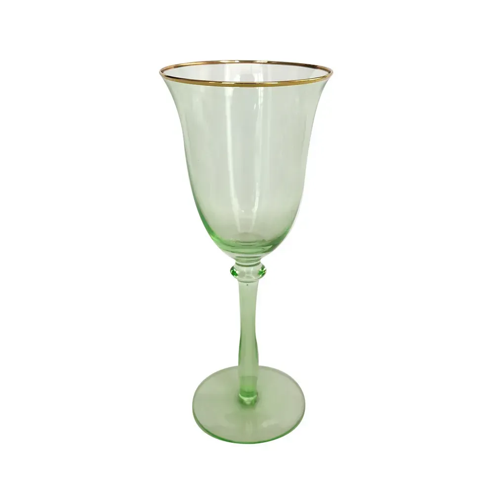 300ml Colored wine glass goblet red wine glass Champagne Saucer cocktail Swing Cup for wedding party KTV Bar creative fashion