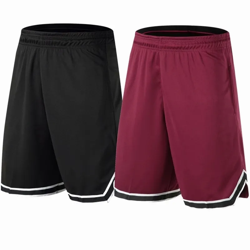 Outdoor Shorts Basket Shorts Andas Svett Sport Löpar Shorts Outdoor Sports Fitness Korta Byxor Lösa svarta/röda Beach Shorts 230711