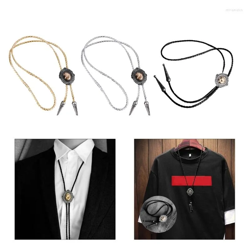  Adjustable Bolo Tie Popular Western Cowboy Teens Men