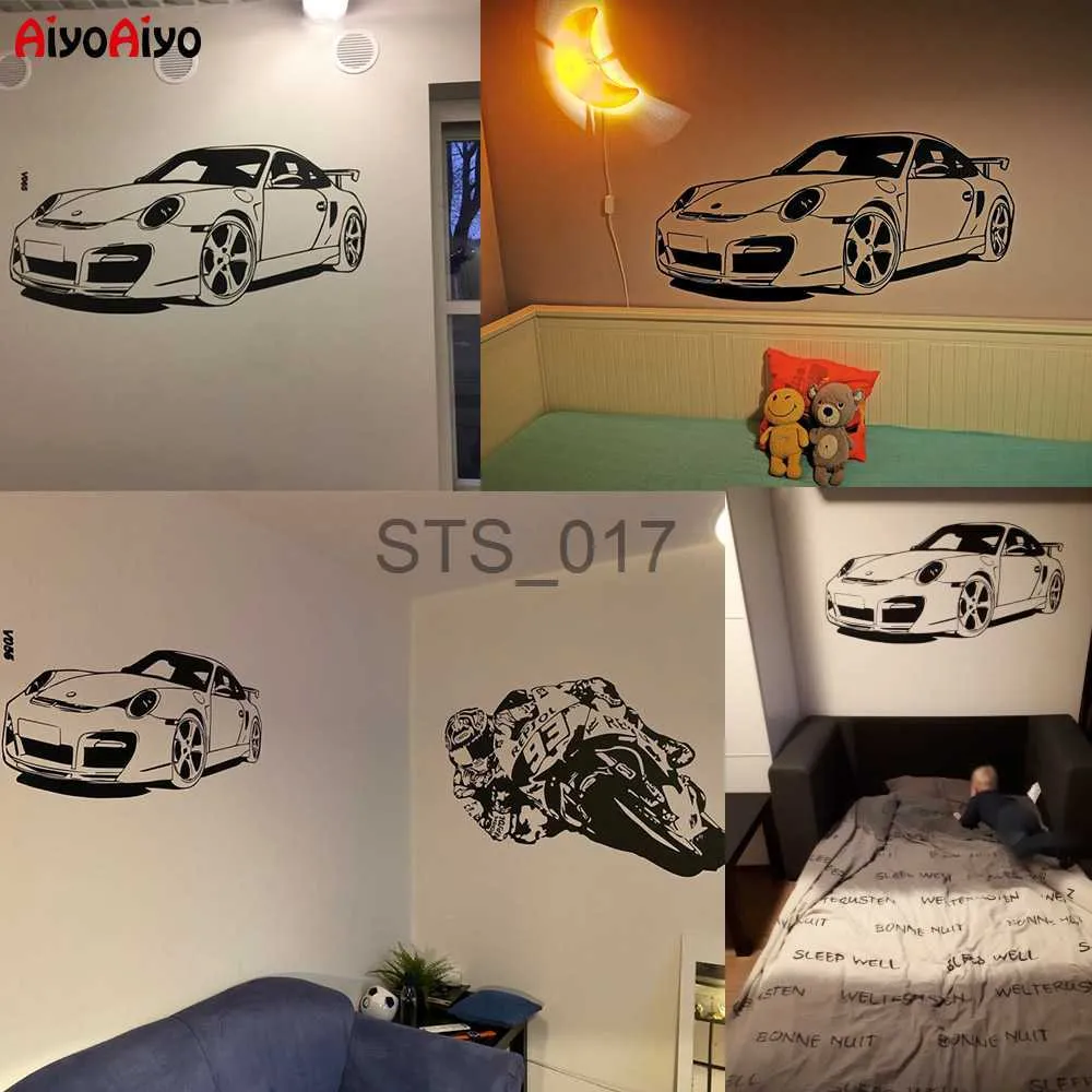 Car Wall Decor Decals Boys Bedroom
