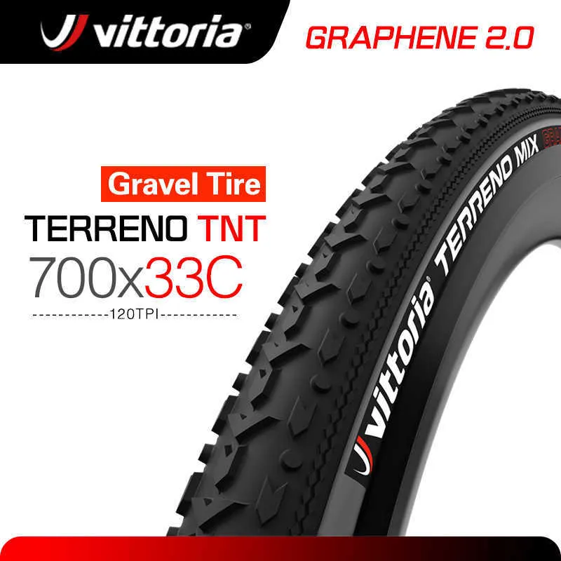 Pneus de bicicleta Vittoria Terreno Mix Gravel pneu 700x33C G2.0 Tubeless Mix Terrain ConditionsCyclocross Pneu de bicicleta 700C Gravel pneus HKD230712