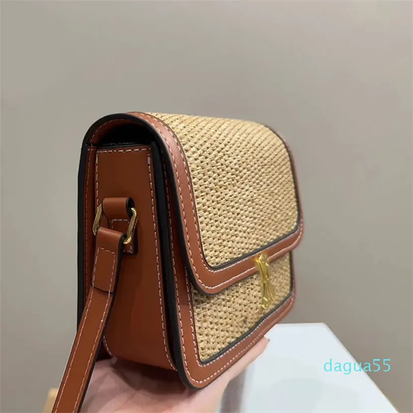 Drafting Flap Messenger Bag Lady Umhängetaschen Designer Handtasche Gold Hardware Schnalle Interne Reißverschlusstasche Damen Geldbörse
