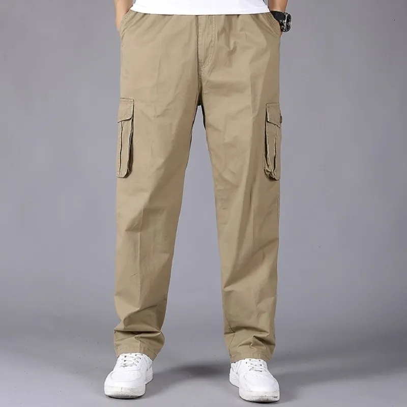 Men s Pants Cargo Men Joggers Trousers Military Style 2023 Brand Clothing Sports Pant for 6XL 230711