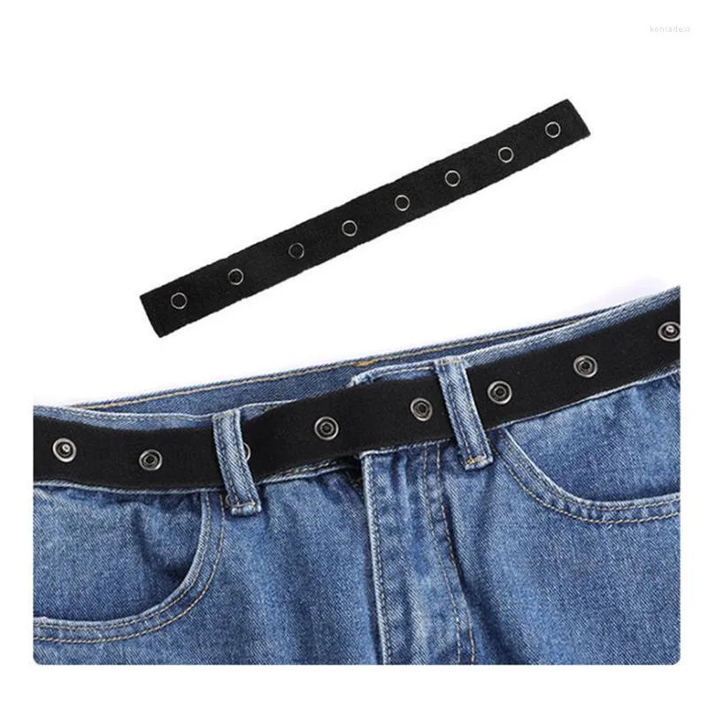 Cinture 2023 Donna Elastico senza fibbia invisibile per jeans Cintura senza fibbia Easy Men Stretch No Hassle Drop