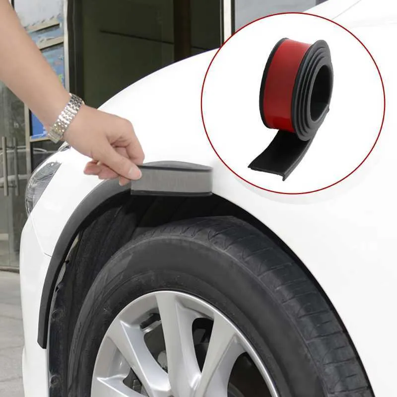 Adesivi Parafango Auto In Fibra Di Carbonio - 4 Pezzi, Nero/argento/rosso, Protezione Graffi, Facile Applicazione