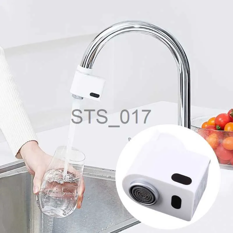 Keuken Kranen Automatische Kraan Motion Sensor Adapter Tap Autowater Voor Keuken Badkamer Wastafel Hand Gratis Beluchter Kraan Sensor Drop schip x0712