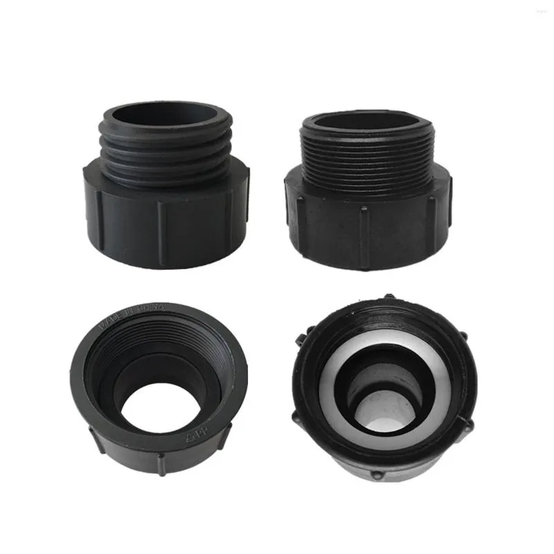 Watering Equipments Durable IBC Tank Fittings 60mm Fine Thread To Coarse Valve Faucet Adapter Garden Irrigation Pipe Connector