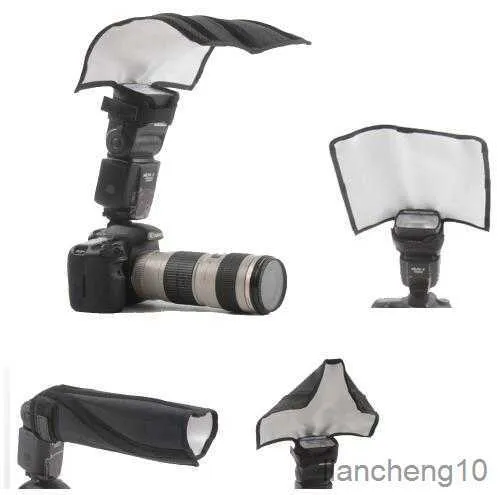 Flash Diffusers Flash Diffuser Universal Foldable Flash Reflector Snoot Diffuser Softbox for Canon Nikon Yongnuo Pentax R230712