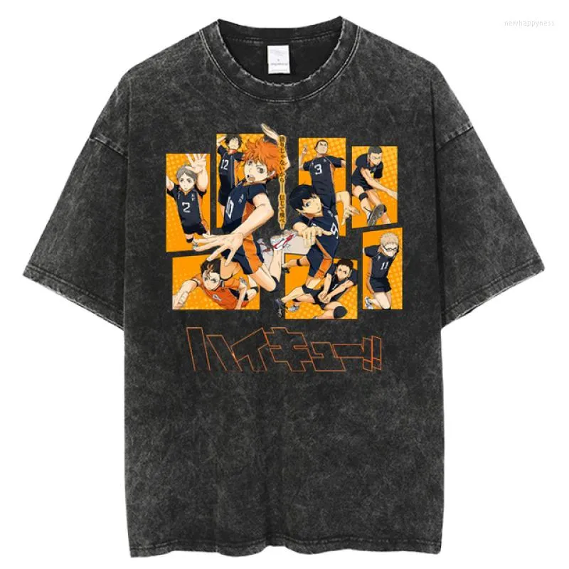アウトレット福袋 Anime DHgate.com:Mens Graphic Vintage Haikyuu T-shirt, Clothing