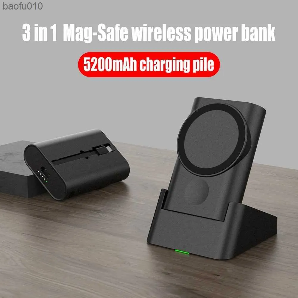 5200 Apple Watch IPhone 14 13 12 Samsung 3 1 Powerbank L230712 13.69 DHgate