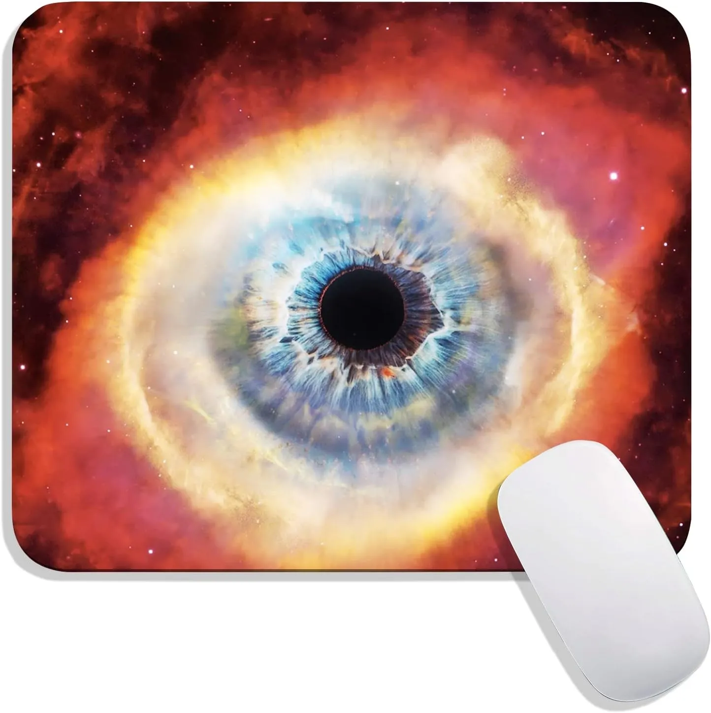 Galaxy Nebula Space Mouse Pad Akvarell Premium-texturerade musmattor Design Musmatta Halkfri gummibas Datormusmattor