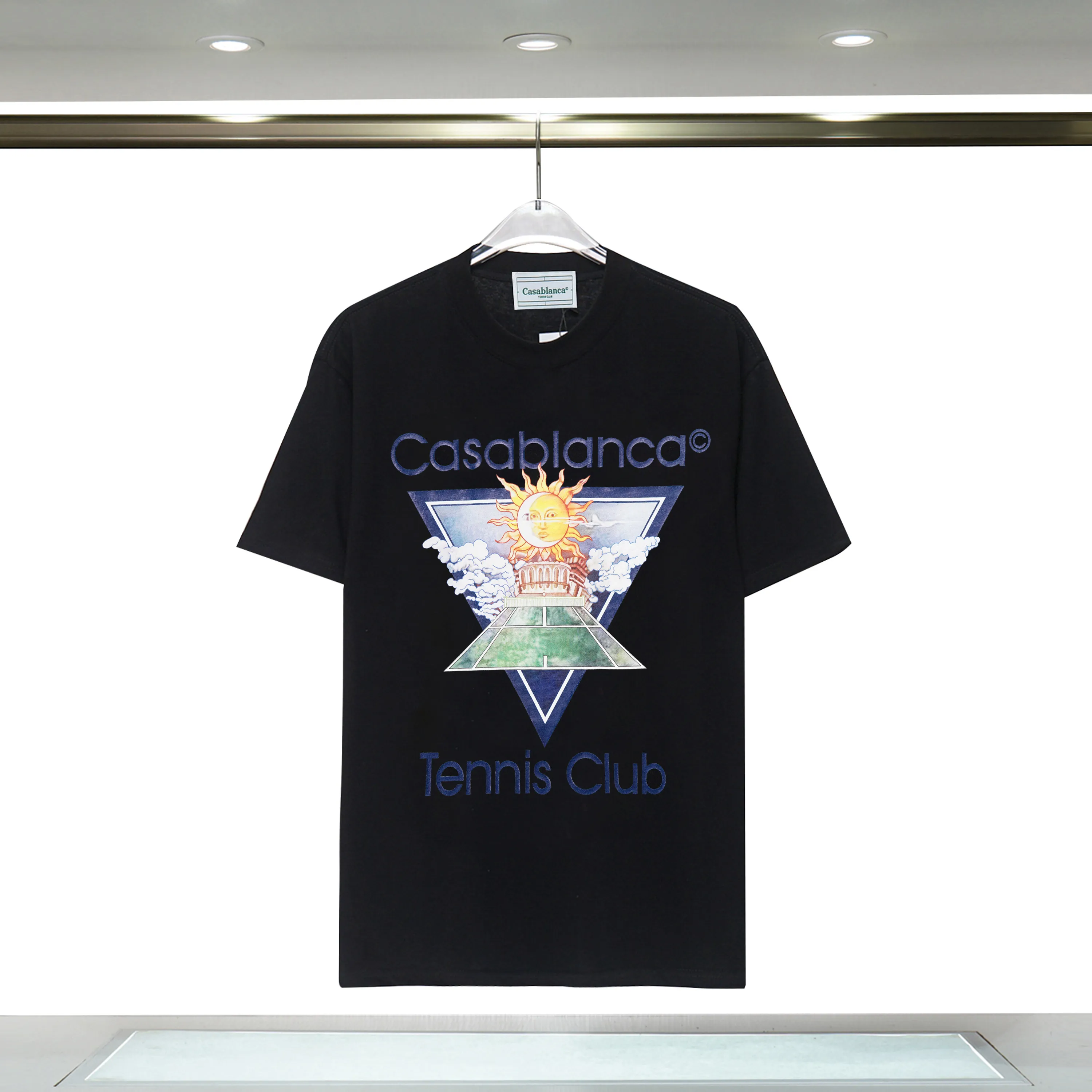 DHgate.com:Mens Designer Casablanca Tennis Club T-Shirt