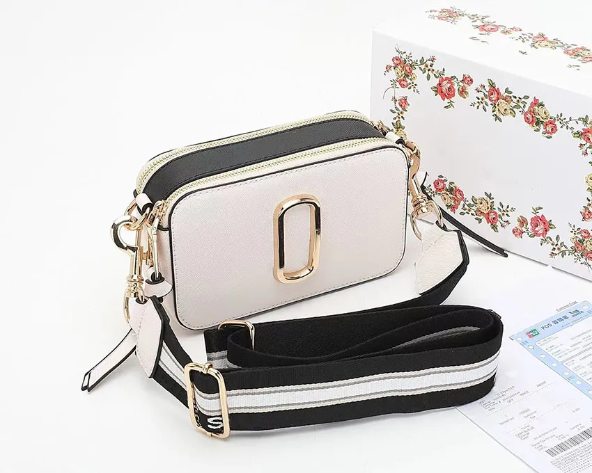 DHgate Designer Snapshot Camera Crossbody Bag with Dual Top Zip and Removable Adjustable Strap Bags Luggage Accessories