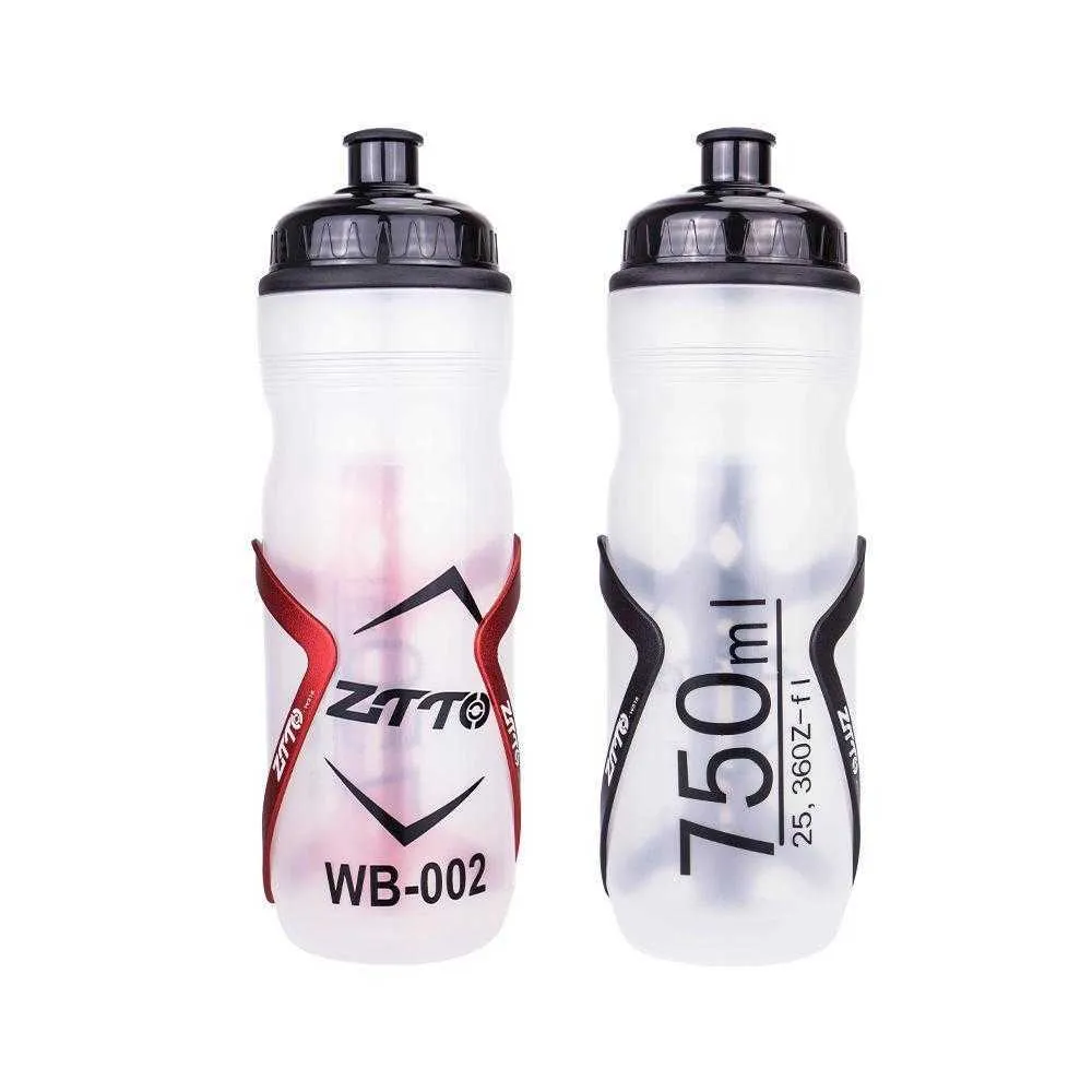 bottiglia 750ML Bicicletta Mountain Road Bike Bottiglia d'acqua Bollitore da esterno Tazza da ciclismo portatile