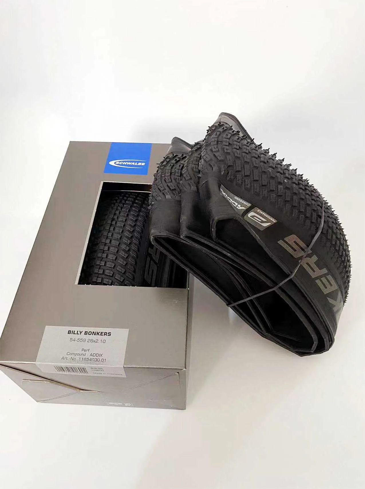 Pneu Dirt Schwalbe Billy Bonkers 20'' Tubetype Souple Addix Performance Flancs Beige