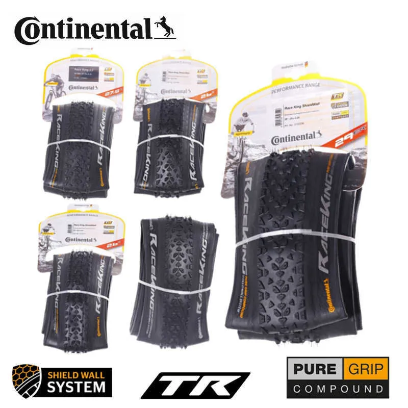 Pneumatici per bici Continental RACE KING Pneumatici per vuoto antiforatura Originali professionali per MTB Pneumatici per bici per corse campestri 26 / 27,5 / 29 HKD230712