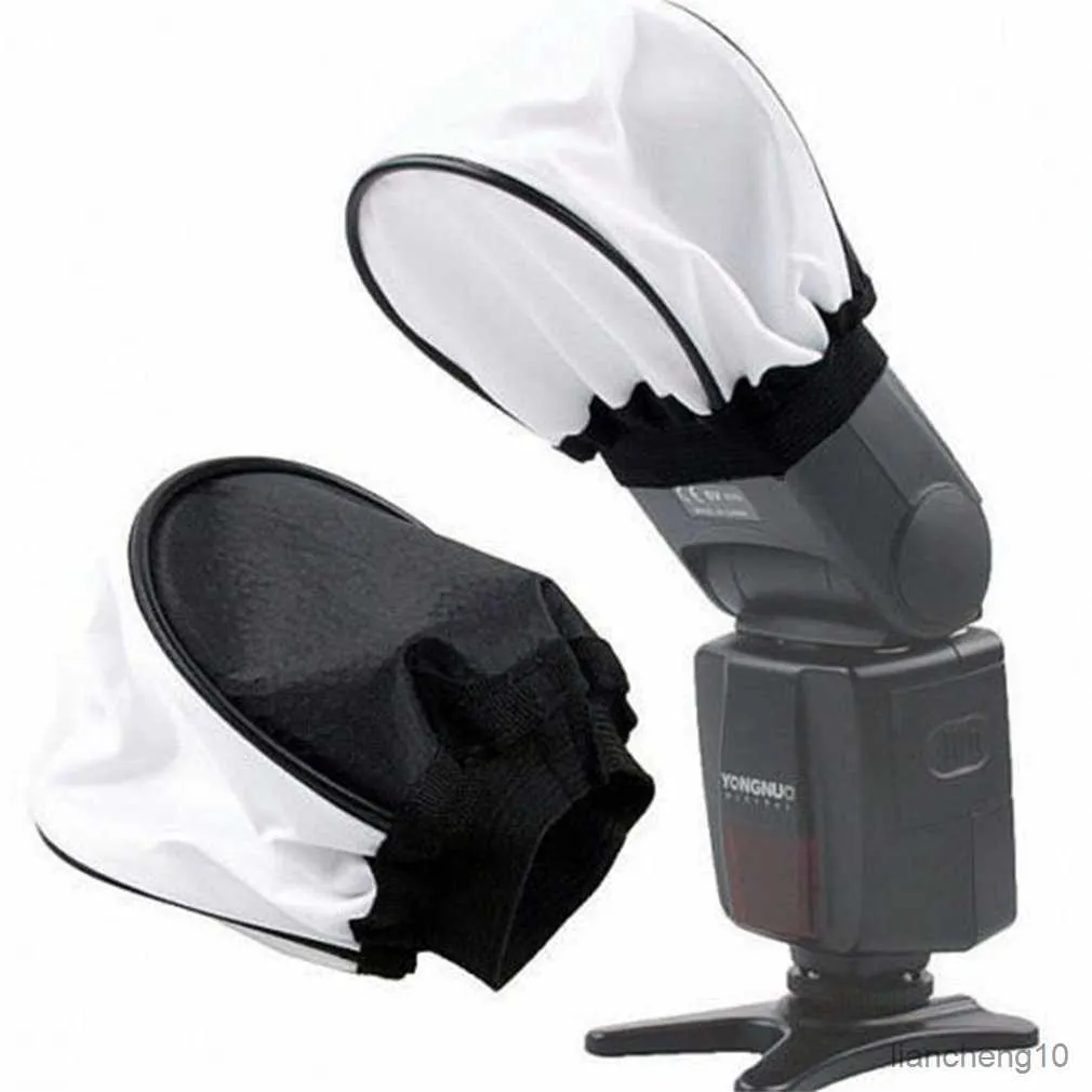 Flash Diffusers Universal Flash Bounce Diffuser Camera Soft Box Cover for Canon Metz Nikon Sigma Olympus Sunpak Vivitar Cobra Vivitar R230712