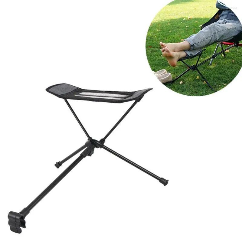 Camp Furniture Outdoor Folding Chair Footrest Leg Rest Universal Camping Foot For Gardening Fishing Beach Hiking Dropship