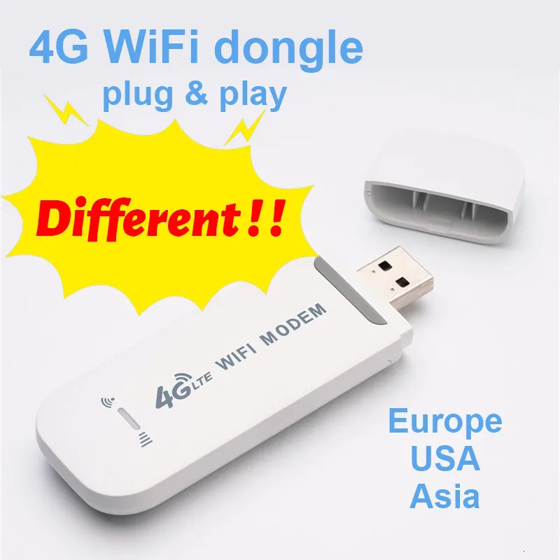 Routrar LDW931 3 4G Router modemficka LTE SIM-kort wifi router WIFI dongel USB WiFi spot 230712