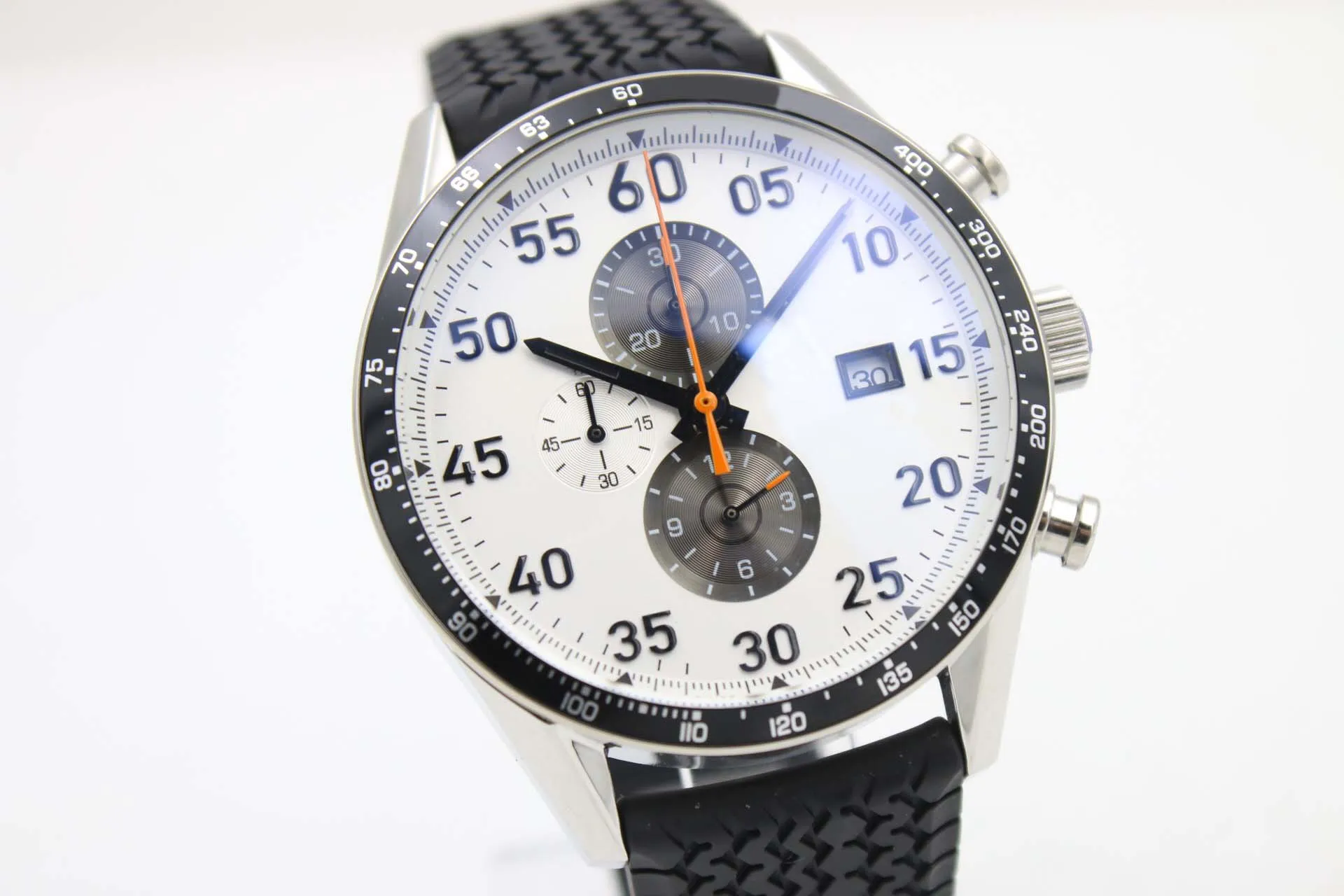 남자 시계 캐주얼 시계 고품질 디자이너 Quartz-Battery 50mm Watch