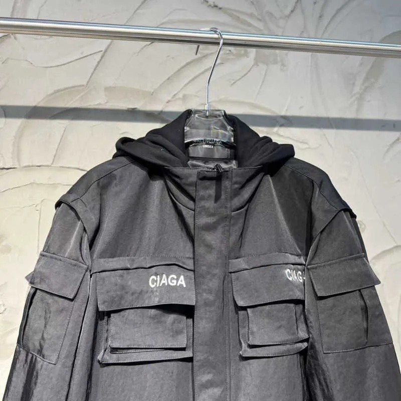 adidas gazelle silver green womens Yeezy Season 5 Parka Pockets Nylon Jacket