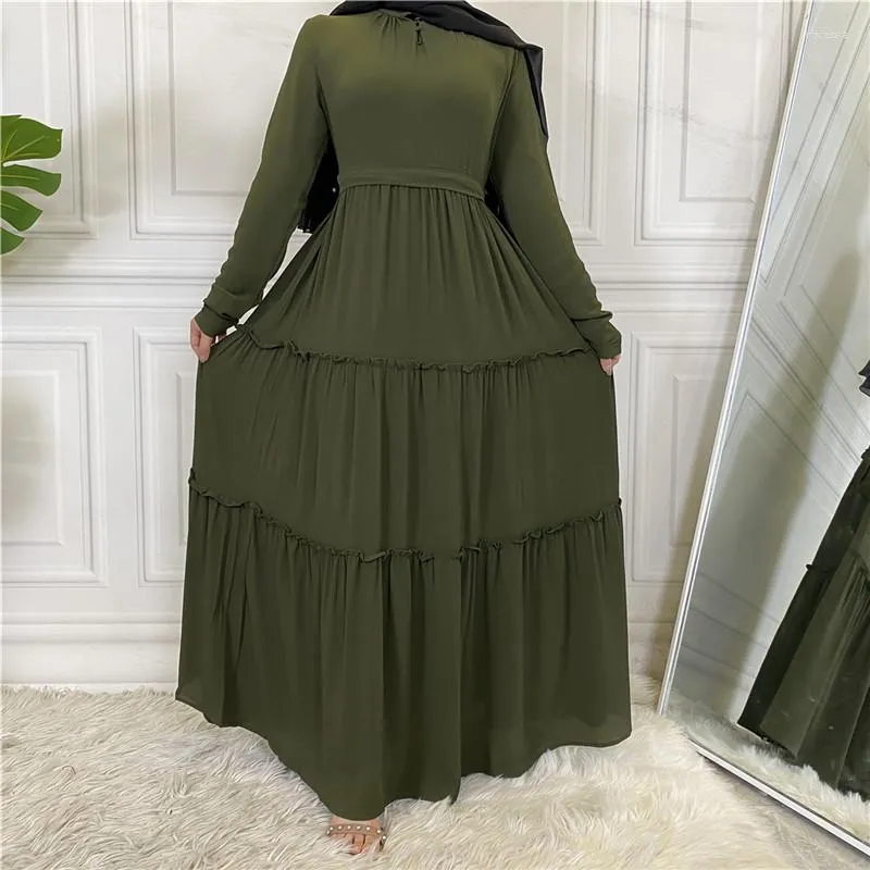 Ethnic Clothing Selling Fashion Leisure And Comfortable Chiffon Dress Muslim Maxi Dresses For Women Caftan Marocain Formal