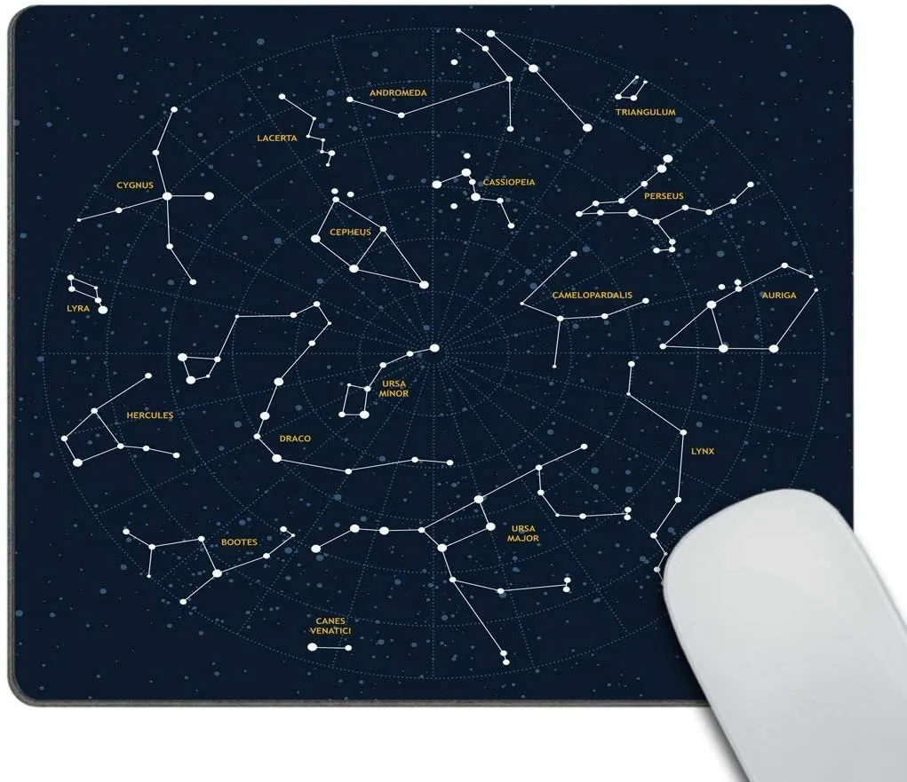 Mouse Pad Galaxy Shine Nebula Customized Rectangle Non