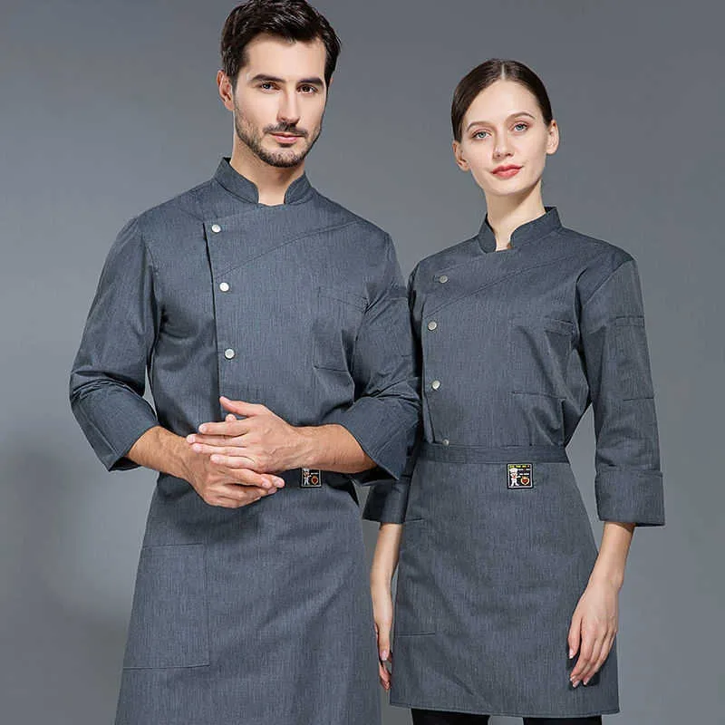 PIZA PIZZA Chef Uniforme Camicia Da Lavoro Da Lavoro Da Cucina