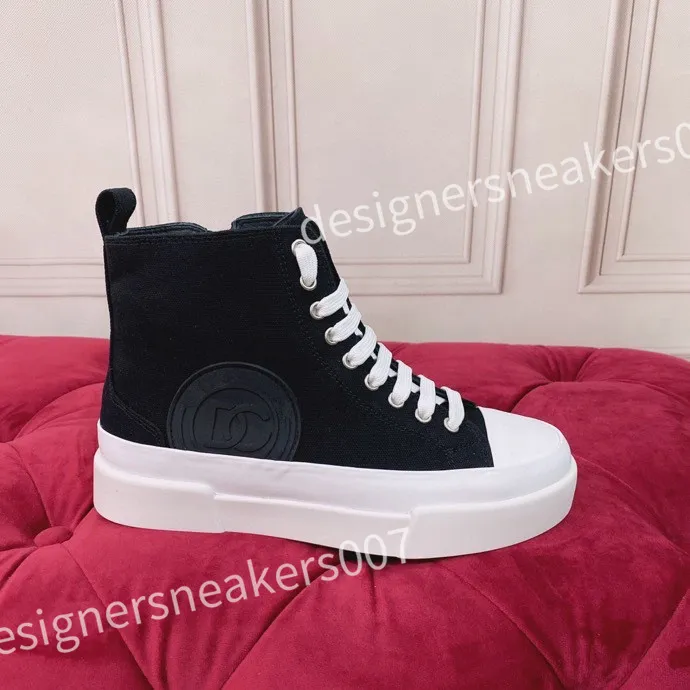 Designer Trainers Sneakers Chaussures Low Tops Flat Sorrento Print blanc noir cuir Baskets Sneaker hc210816