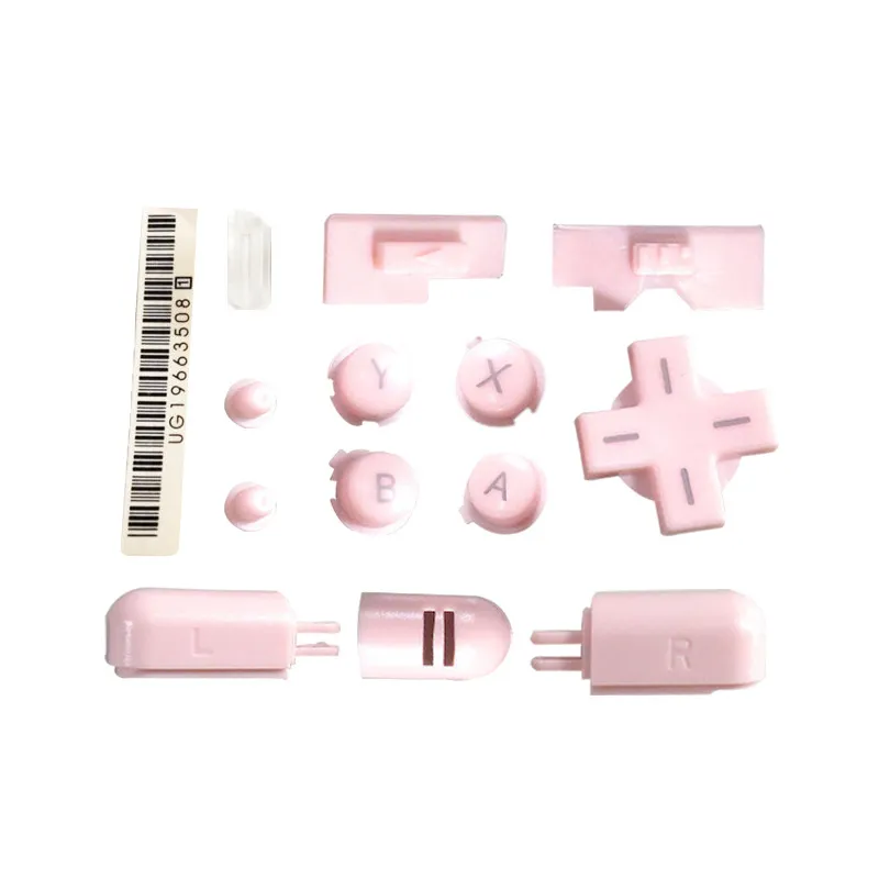 Replacement A B X Y L R Full Button Set For DS Lite NDSL Buttons Repair Parts DHL FEDEX UPS FREE SHIP