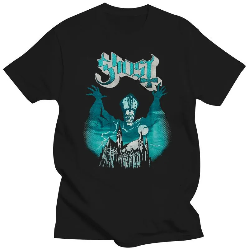 Heren T-shirts Top Tee Te Koop Natuurlijke Katoenen Shirts Ghost Bc Opus Gelijknamige Album Cover Tshirt Streetwear 230712