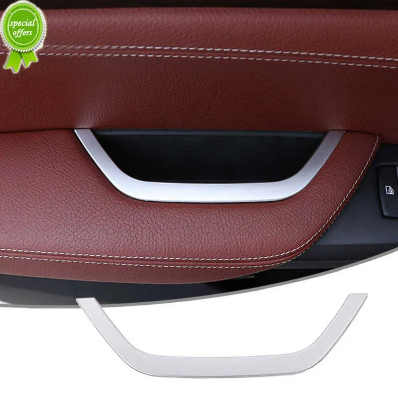 Araba Kapı Tığ kolu saklama kutusu kapağı Trim Araç iç kapı saklama kutusu garnitür şerit araba dekor aksesuarları BMW X3 X4 2011-2016