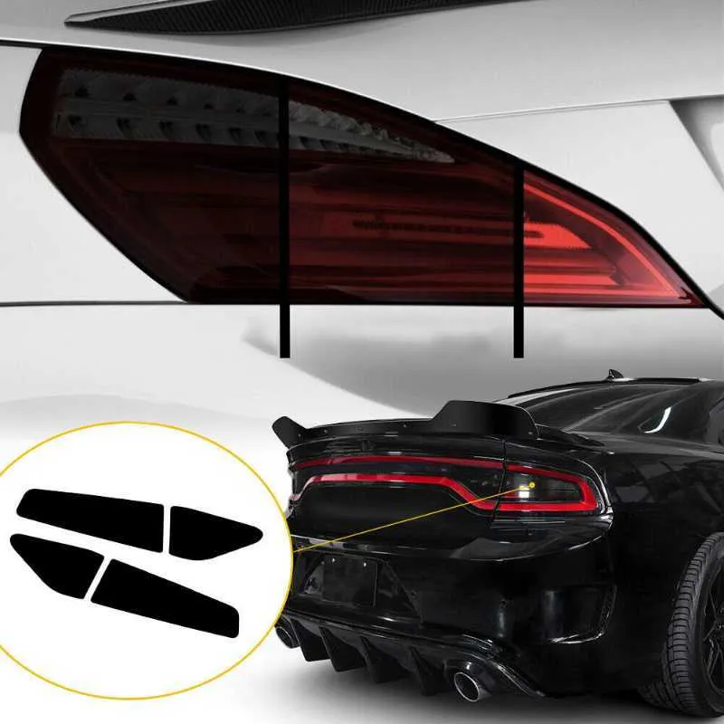 thumbnail image 2 of CheroCar Smoked Black Taillight Guards – For Dodge Charger 2011-2014 (Pair) 2 of 6