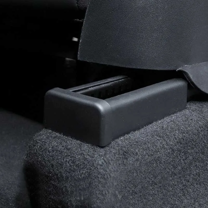 4PCS Bouchons Protection Rail Siège Arrière - Compatible Tesla Model Y 2017-2023
