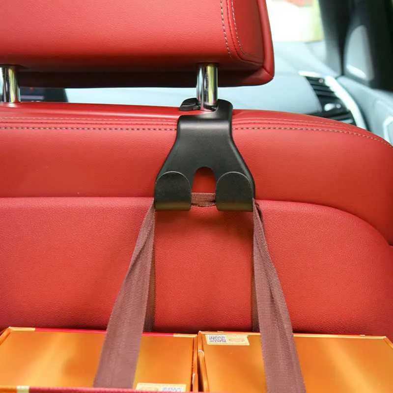Telescopic Hooks For Car Seat Headrest Organizer Holder With Adjustable Metal Hooks For Handbags - View #6