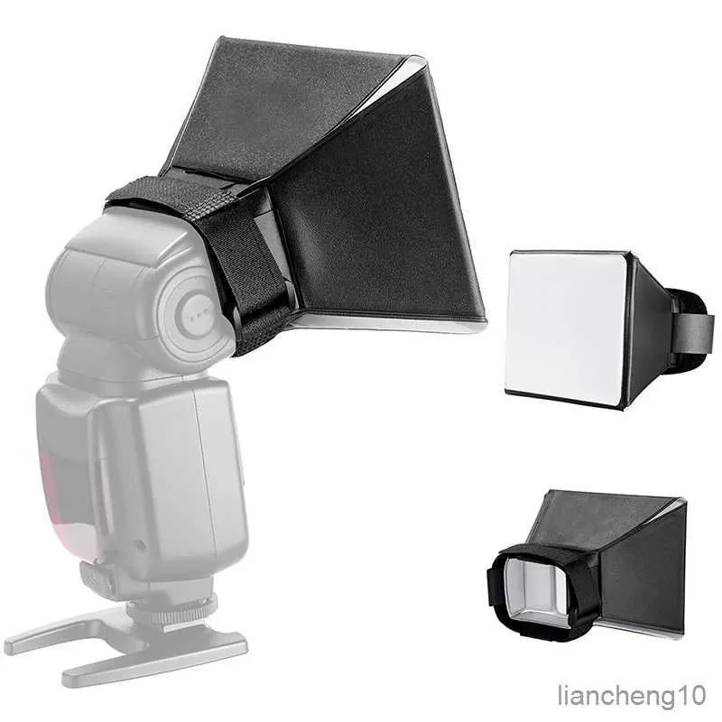 Diffuseurs de flash Diffuseur d'appareil photo universel Softbox Portable Photo Difusor Flash Light Soft Box Boxe pour Nikon Sigma Pentax Vivitar R230712