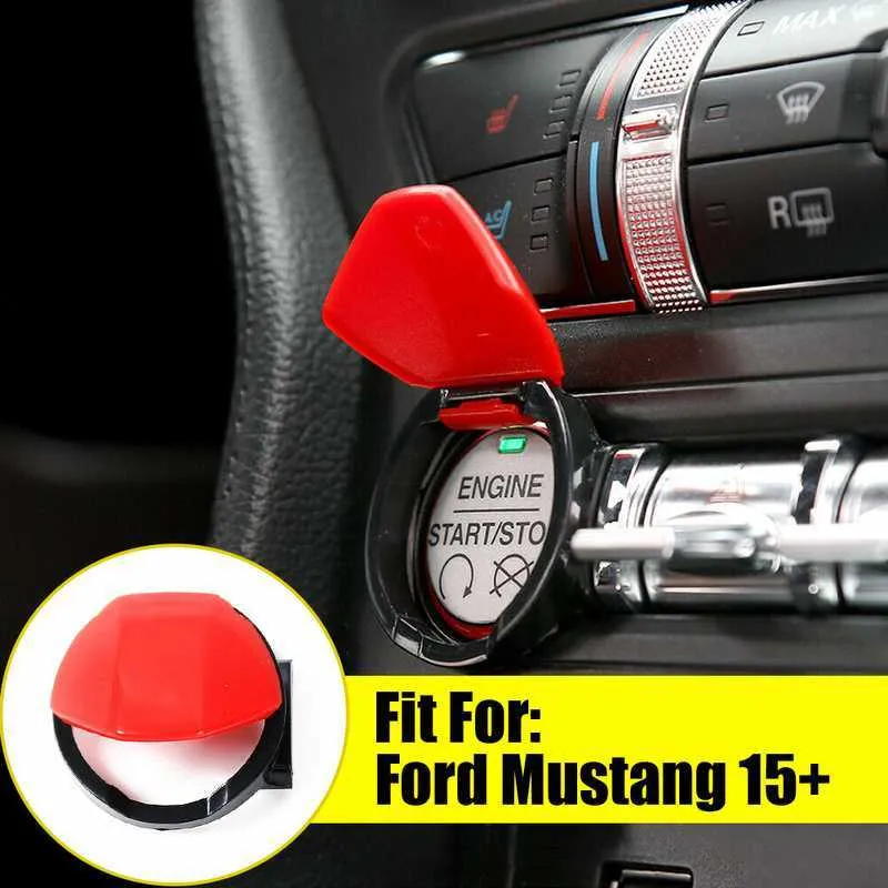 Kit De Decoración De Botón De Arranque Y Parada En Rojo Para Dodge Charger Y Challenger – 2 Piezas De Aluminio