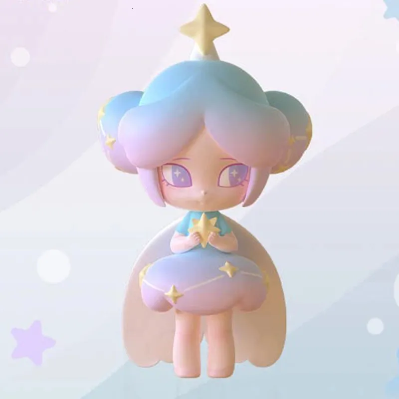 Blindbox Laplly Star STARRY Galaxy Series Blindbox Leksaker Kawaii Anime Actionfigur Caixa Caja Mystery Box Mystery Box Surprise Doll 230712