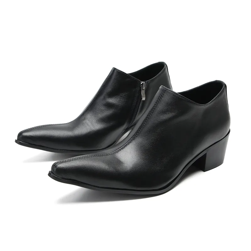 Do sukienki Real Men's Career Office Buty biznesowe Mężczyźni Oxford skóra zapatos hombre de vestir formalne b mal
