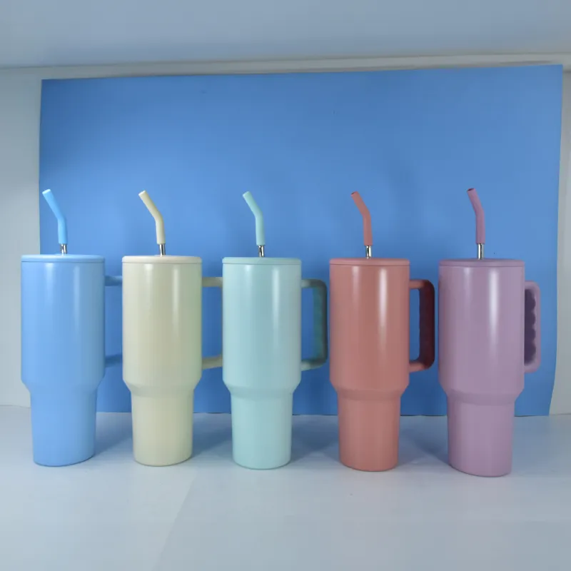 Colorful 40oz Stainless Steel Sublimation Hogg Sublimation Tumblers